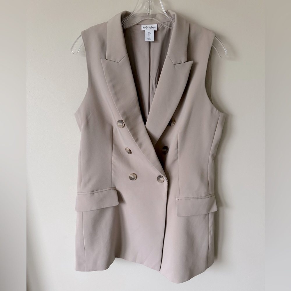 Oversized Blazer Vest